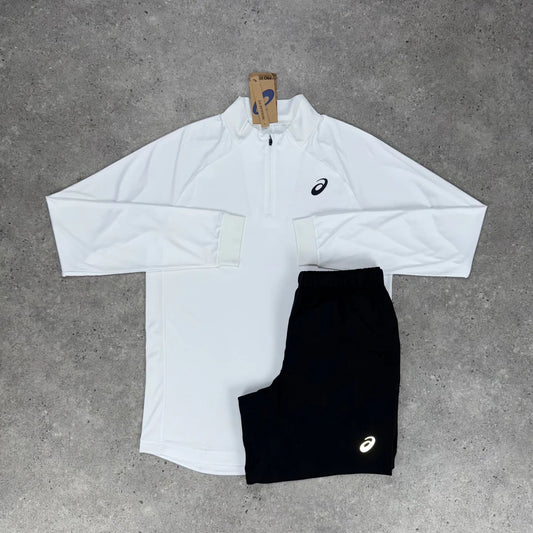 White/Black Running Set