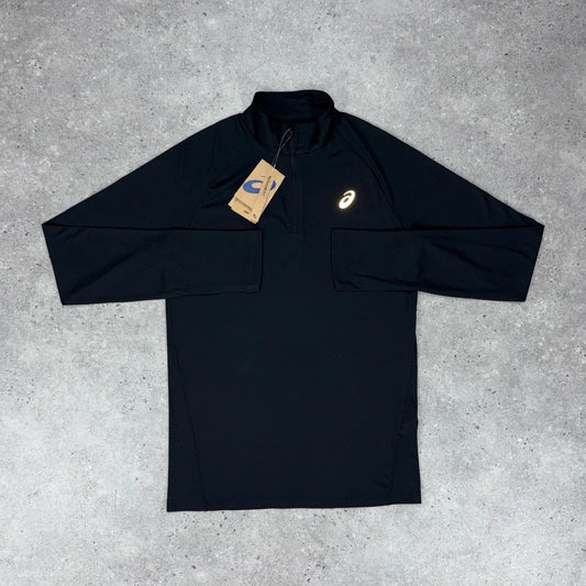 Black Running 1/4 Zip