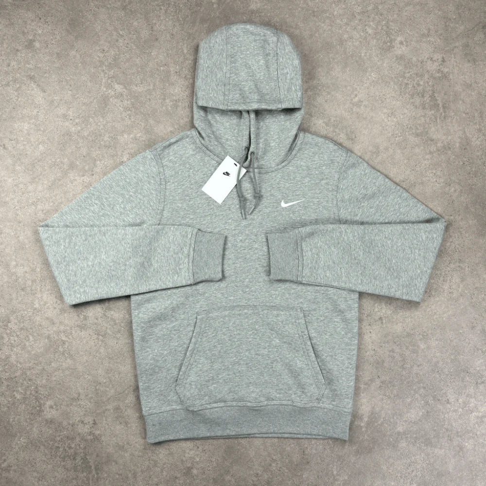 Grey Fleece Hoodie