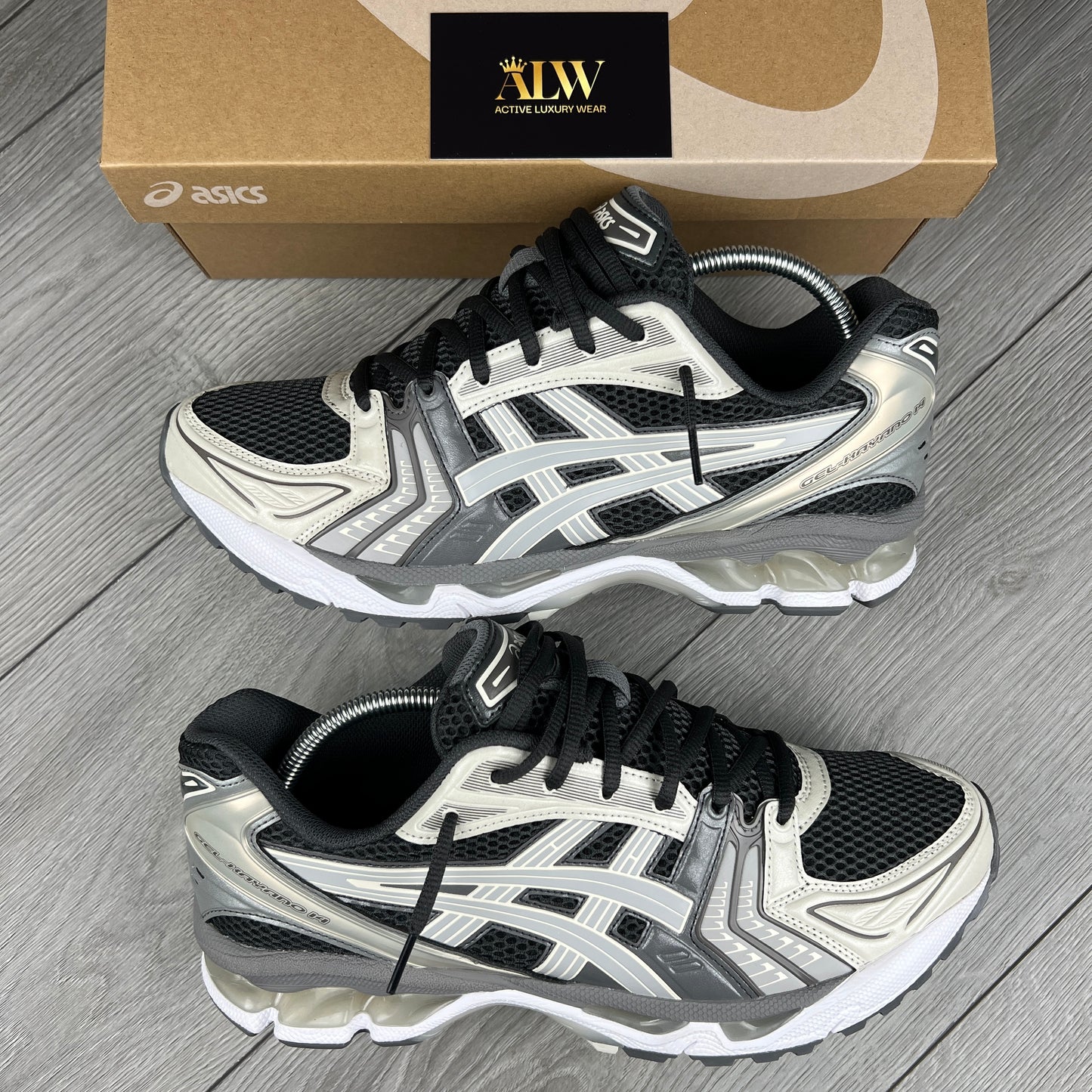 Obsidian Grey Kayano 14’s