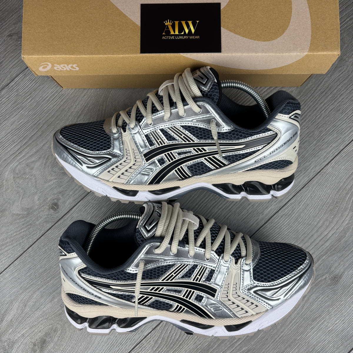 Carrier Grey Kayano 14’s