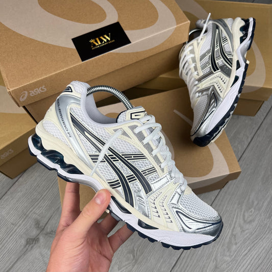 Midnight White Kayano 14’s