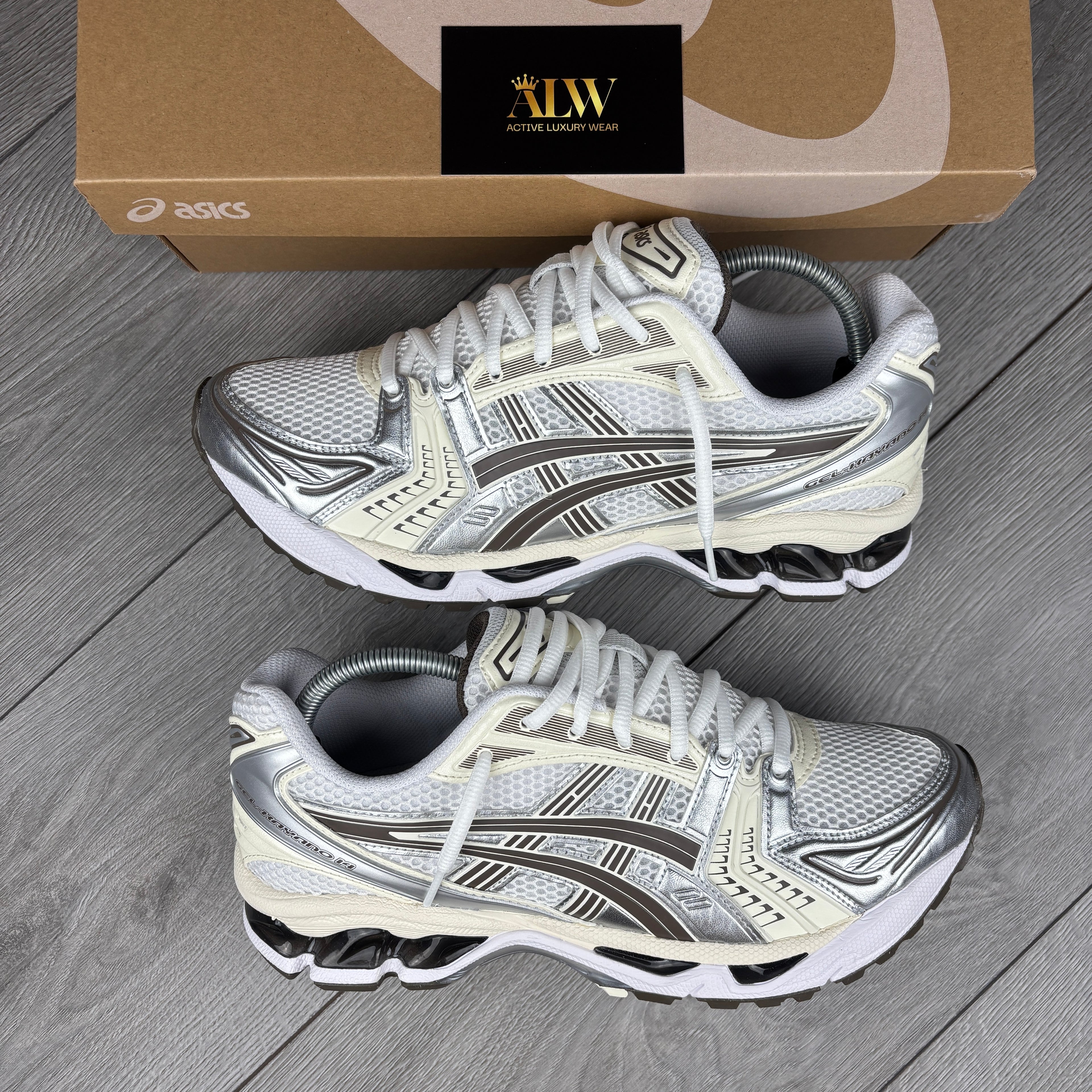 White Ivory Kayano 14’s