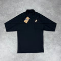 Black Running 1/4 Zip