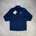 Navy 1/4 Zip Running Top