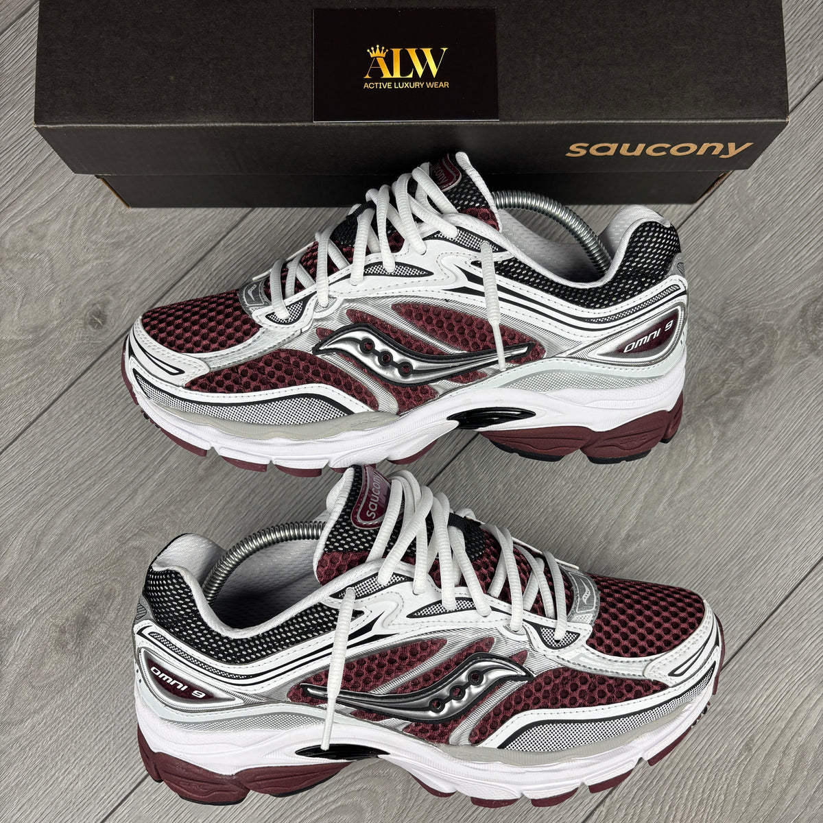 Deep Maroon Omni Grid 9’s