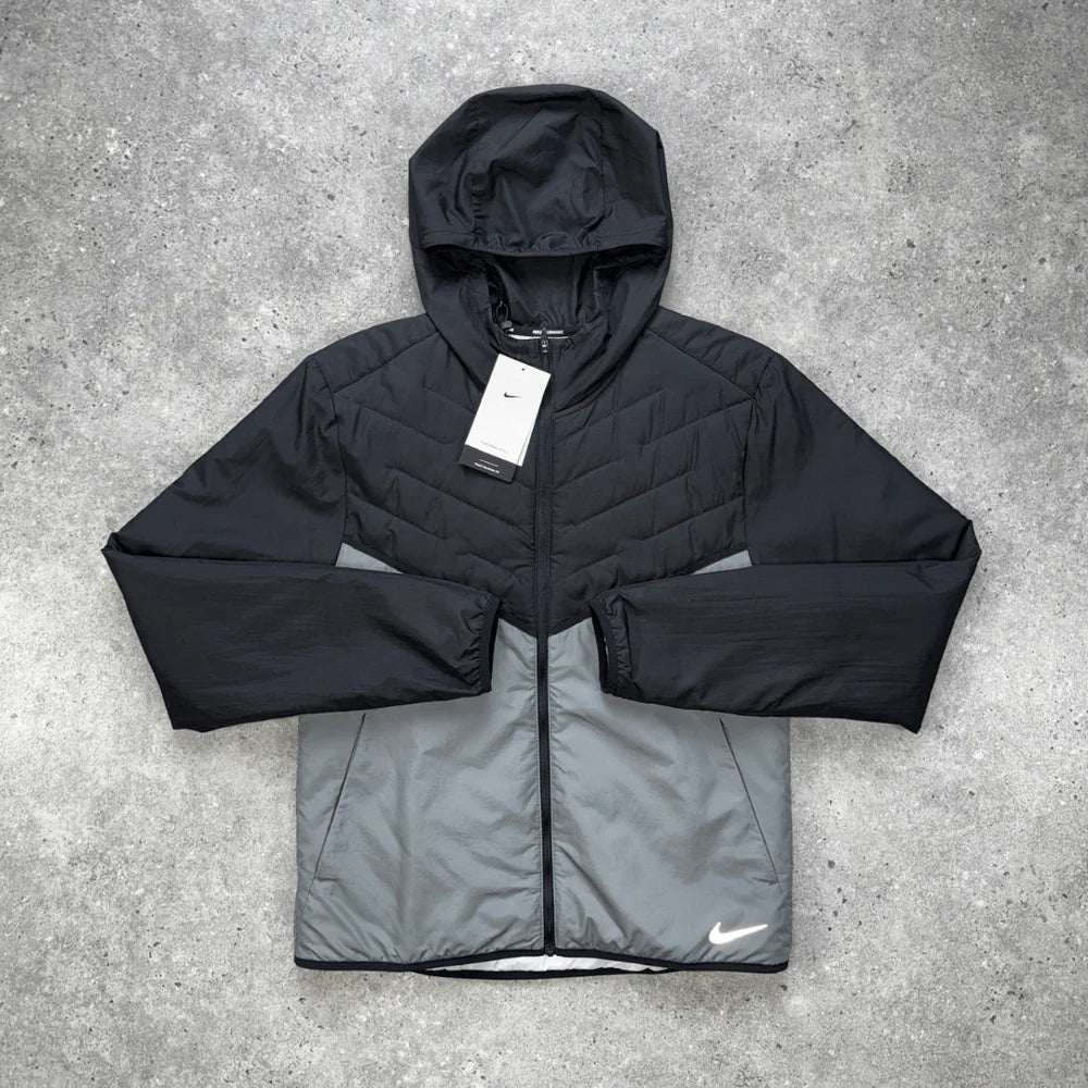 Black Silver Aerolayer Jacket