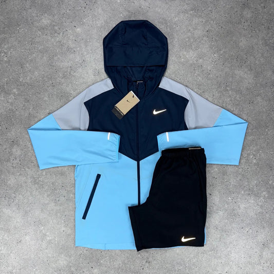 Blue/Black Running Set