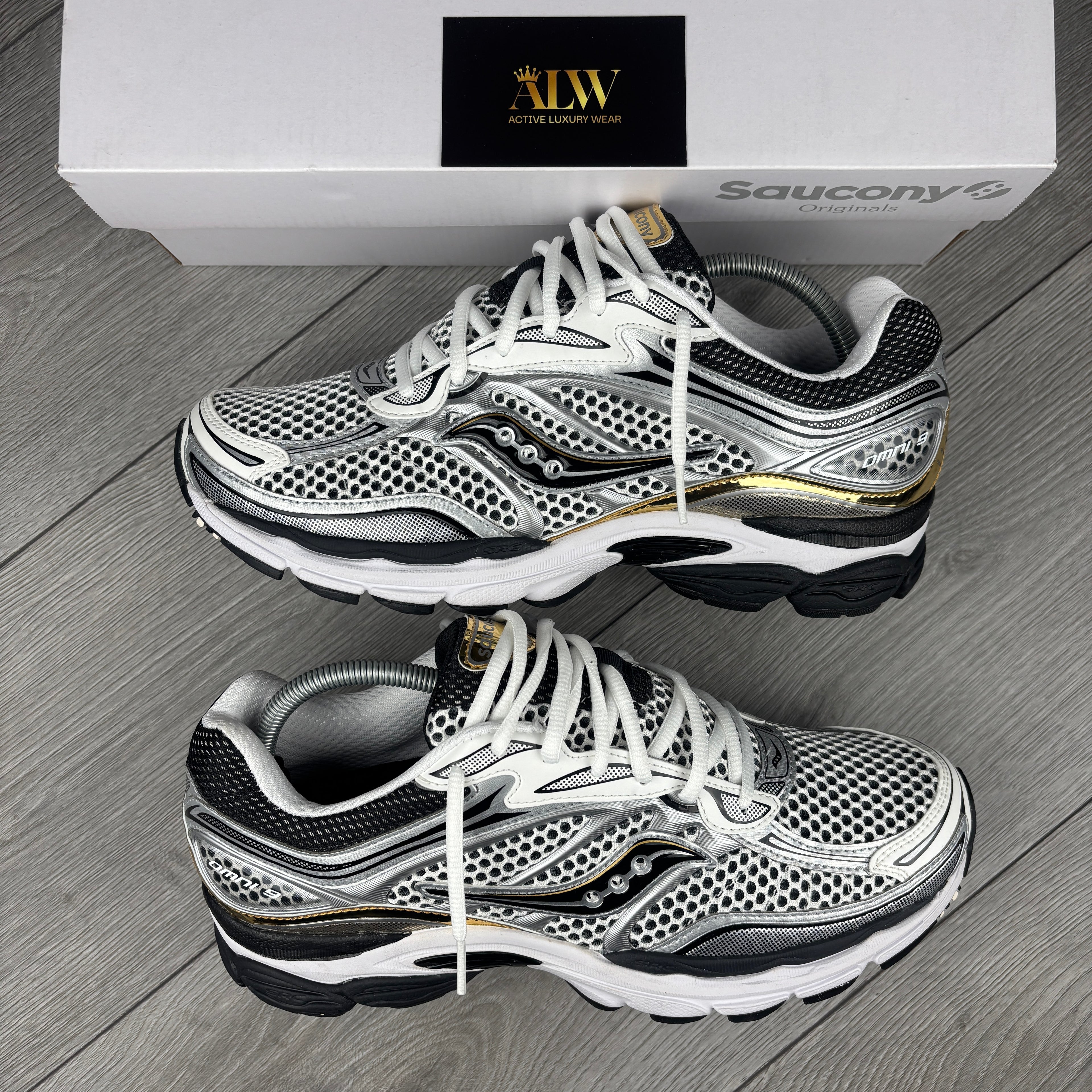 Silver Gold Omni Grid 9’s
