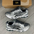 Metallic Grey Kayano 14’s