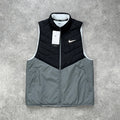 Black Silver Aerolayer Gilet